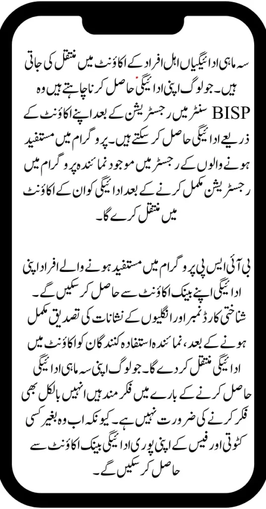 Eligibility Criteria For Ineligible Persons In Ehsaas Programme
