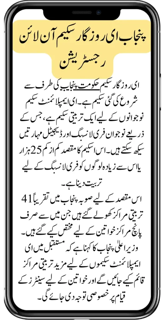 Good News! Punjab e-Rozgar Scheme For Unemployed Youth