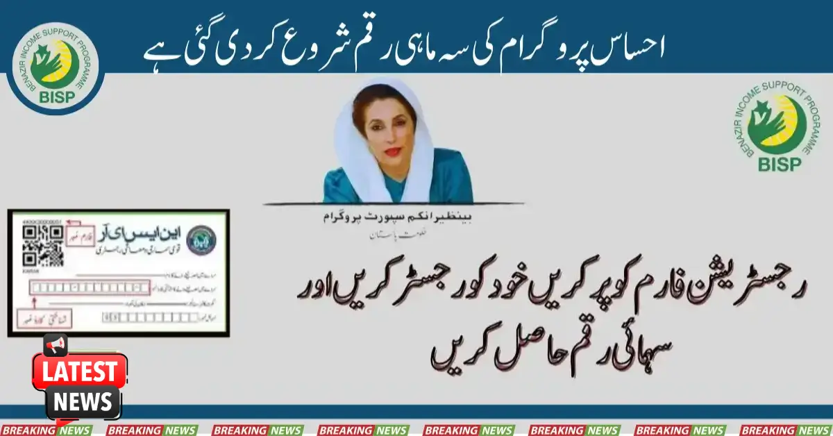 How Can You Register for The Ehsaas Program in 2025